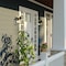 Vaxcel Geneva 7-in. W 1 Light Black Motion Sensor Dusk to Dawn Outdoor Wall Lantern Clear Glass T0729 - alternate 7